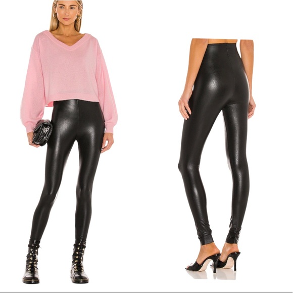 Commando Pants - Commando Faux Leather Perfect Control Legging M